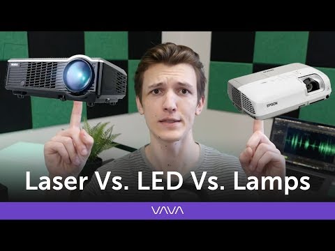 VAVA 4K Projector Laser Light Technology Comparison (Laser, LED, Lamps)