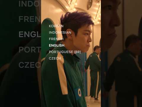 even the "skrr" got translated into so many languages #dubswap #SquidGame2 #ChoiSeunghyun #Netflix