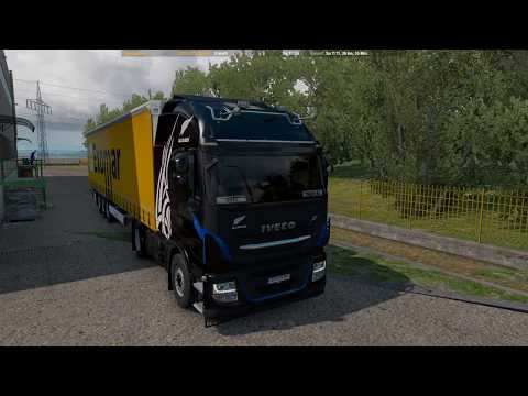 Der Iveco von Schumi auf Heilbronn´s Straßen [ETS2][Heilbronn 1:1]