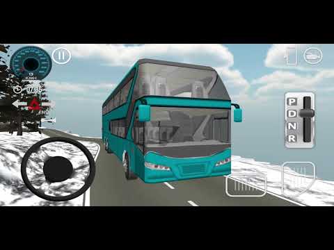 Mountain Bus Simulator 2020 - Level 26 | Modern Double Decker Bus Driving