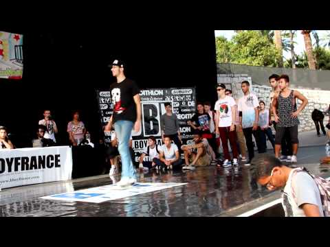 bboy france nice 2012 quart de finale sabri evolve kingz vs kevz