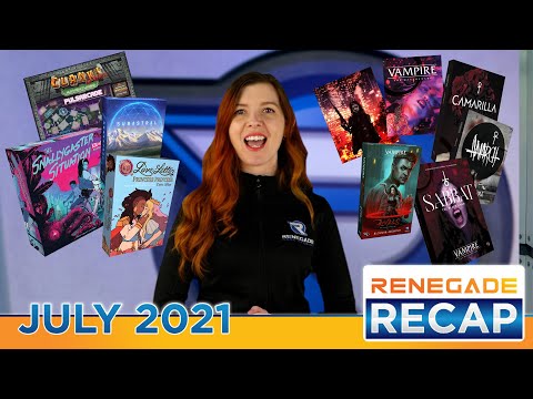 Renegade Recap for July featuring Princess Princess Love Letter, Vampire: The Masquerade and more!