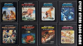 Every Picture Label Atari 2600 Game