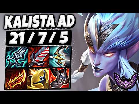 Kalista vs Miss Fortune [ ADC ] Korea Master Patch 25.22 ✅