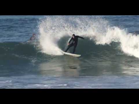 Surfing Zarautz 12-1-2020