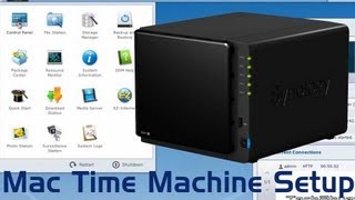 Mac OS X Time machine setup on Synology NAS