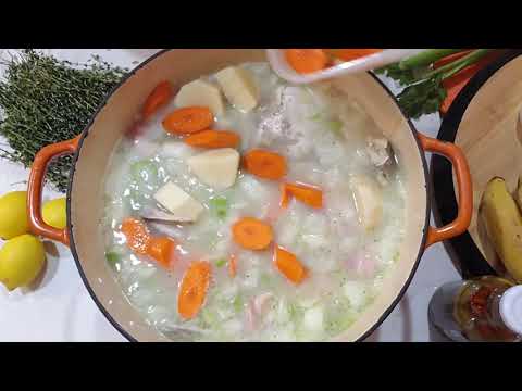 Bahamian Boil Fish. Cooking with Bernadette Clayborne
