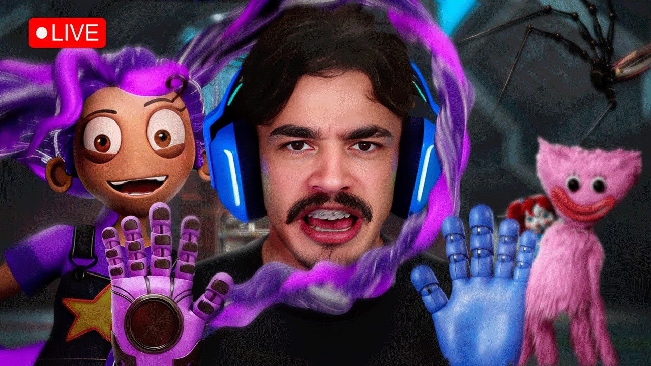 🔴JOGANDO Poppy Playtime 5 AO VIVO | BISTECONE