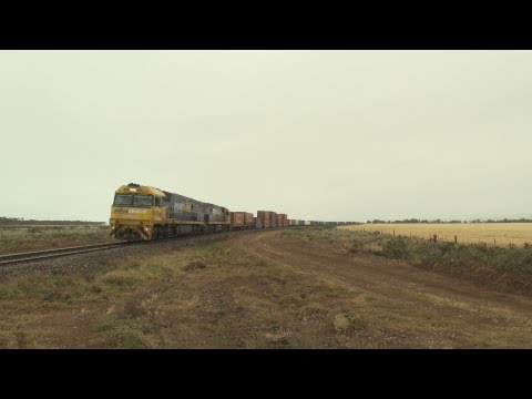 Freight in the rain : Australian trains and railroads