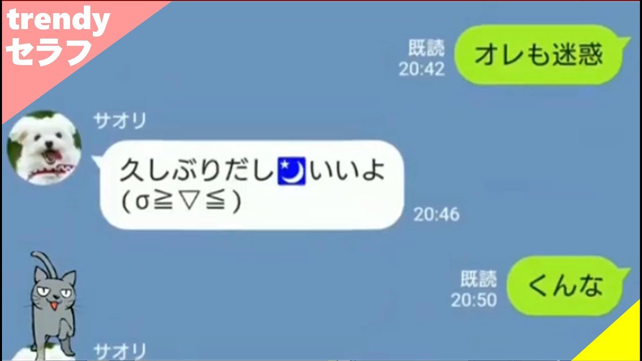 【LINE】元カノからのLINEが身勝手極まりない！永遠にさようならしたい彼氏のとった行動【Seraph】