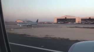 preview picture of video 'Qatar Airways Flight QR764 - B777-3DZ/ER Landing Doha, Qatar'