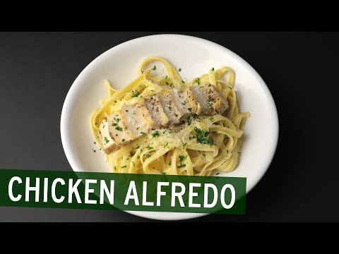 Chicken Fettuccine Alfredo | BETTER than a Restaurant!