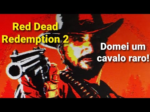 Red Dead Redemption 2,domei um cavalo raro!
