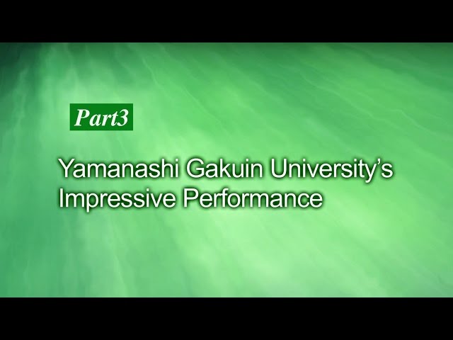 Yamanashi Gakuin University video #3