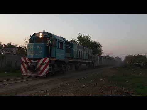 Tren 5004/9710 por García Fernández. Tucuman (desacople último vagón)