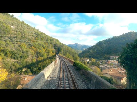 ★ 4K 🇫🇷Cab Ride Breil-sur-Roya - Nice, France (Tendabahn) [10.2020]