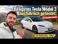 Tesla Model 3 Standard Verbrauch Reichweite Fahrwerk Assistenzsysteme