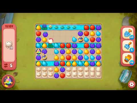 Gardenscapes Level 15109 No Boosters