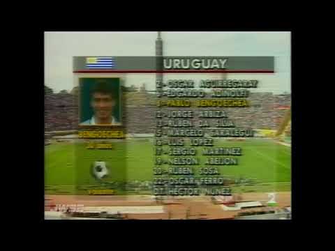1995.07.23 Uruguay 1 (5) - Brasil 1 (3) (Partido Completo 60fps - Final Copa América Uruguay 1995)