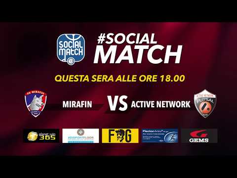 Calcio a 5, Serie B: Mirafin - Active Network, highlights e interviste