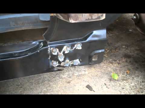 PART 12 73-87 C10 RUST REPAIR | Welding Chevy Patch Panels