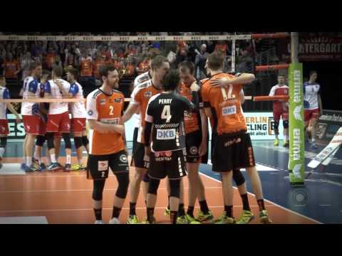 BR Volleys Saion 2016/17  Halbfinale Spiel 3 gegen United Volleys Rhein-Main