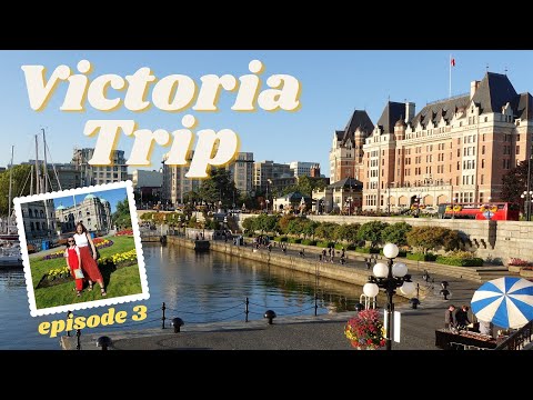 Episode 3: Swimming at Grand Pacific Hotel, Lunch at The Ruby on Johnson // 🇨🇦 VICTORIA TRAVEL VLOG