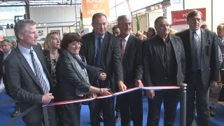 preview picture of video '1er Salon des maires du Gard au Parc des Expos d'Alès Agglomération'