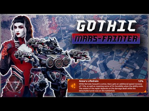 [WR] 🔥 Gothic Fainter Mars w/ANNA BASARAB – Mk3 Gameplay | War Robots