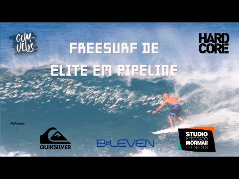 Medina, Slater, Fanning, Adriano, Sunny, O'Brien - Freesurf de peso em Pipe