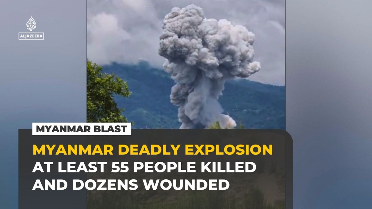 Dozens killed in explosives depot blast in northeast Myanmar