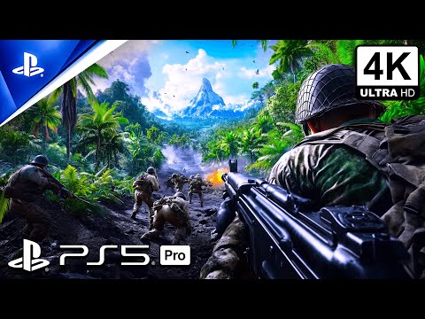 PACIFIC WAR 1943 | Call of Duty: Vanguard PS5™ Gameplay | 4K 60FPS HDR | Jungle Combat Realism