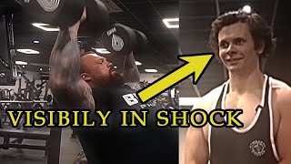 Eddie Hall SHOCKS Will Tennyson With Shoulder Press
