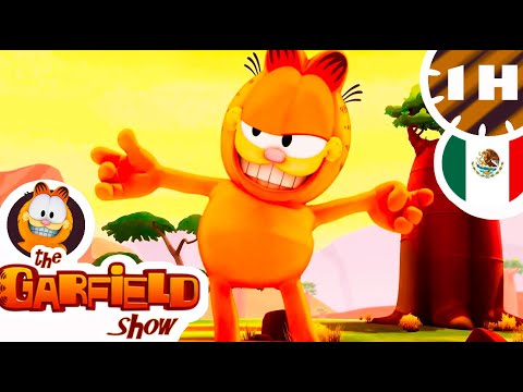 🦁 Las aventuras de Garfield en la sabana 🦁