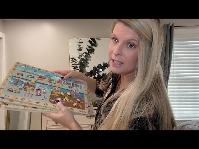 Vídeo relacionado con SYNARRY Puzzle 3 4 5 6 Años, Puzzles Madera Vehículos 6 Sets 60 Piezas