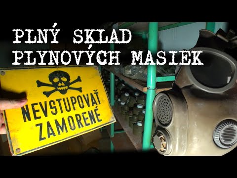Sklad Plný Plynových Masiek ☣️ Ochrana pred KORONA VIRUSom ? ☣️ Ivan Donoval ☢️ Urbex Dokument