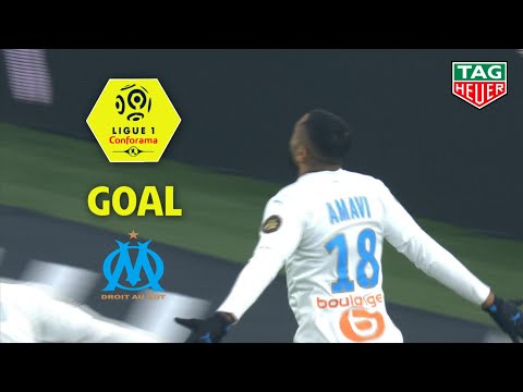 Goal Jordan AMAVI (48') / Olympique de Marseille - Girondins de Bordeaux (3-1) (OM-GdB) / 2019-20