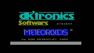 ZX Spectrum Vega Games - Meteoriods