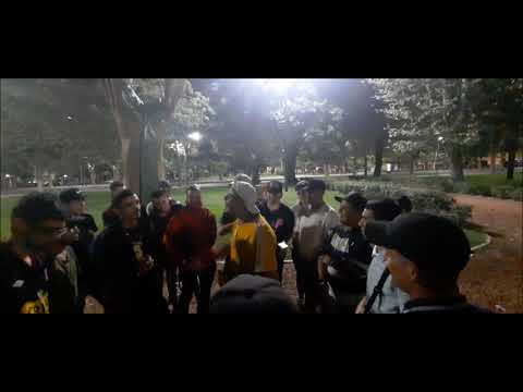 KEVIN, PEZ FLACO Y JULI VS SANTI, LUCHO Y JULIO VOLTIO Final LA FREESHTYLE 1/2