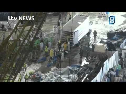 Dozens killed as crane collapses at the Grand Mosque in Mecca