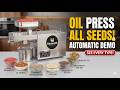 Automatic Oil Press Machine All Seeds Demo Real Oil Extraction Results Hemrudh Innovations
