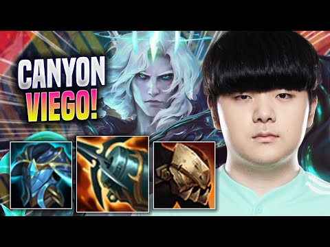 CANYON IS A GOD WITH VIEGO! - DK Canyon Plays Viego JUNGLE vs Gragas! | Season 2022