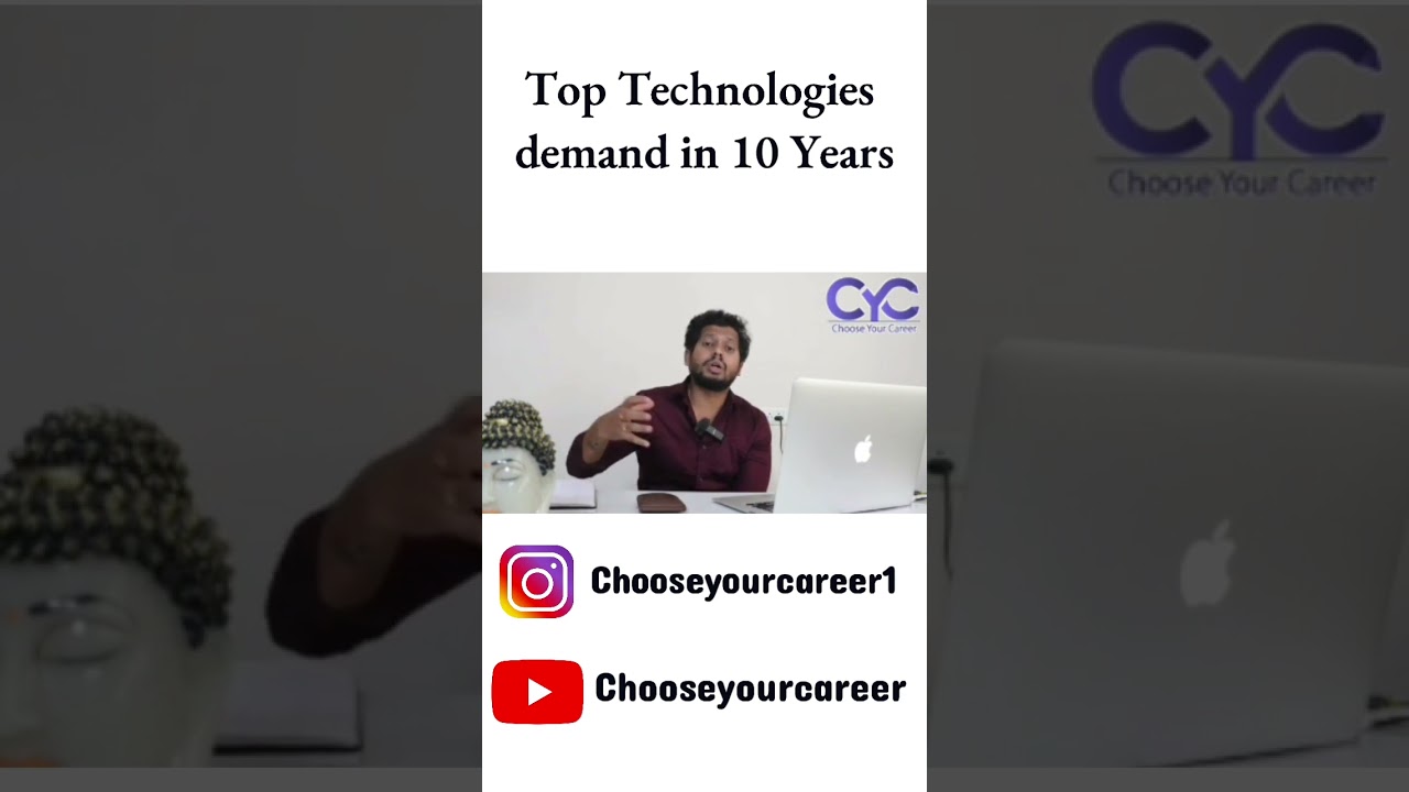 Top Technologies demand in 10 Years | #CYC #careerguidance #softwarecourse
