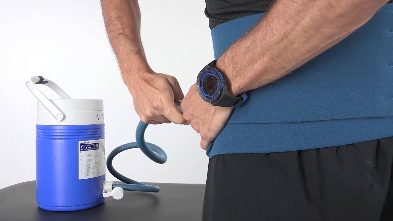 Chattanooga Aircast Cryo Cuff Thermobehälter mit Schlauch