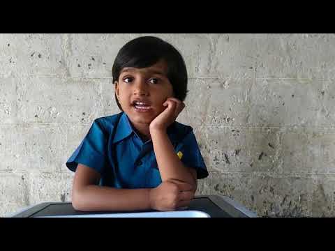 Ruthika wishing her Teacher