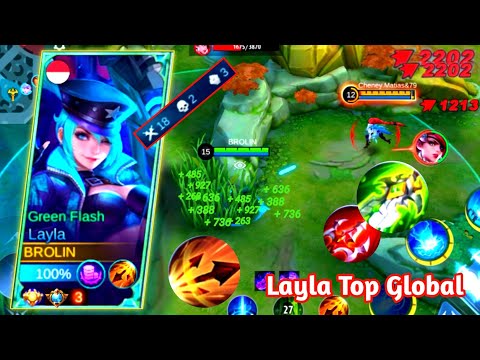 Layla Users Spell Inspire Enhance Basic Attacks And Best Build Critical Damage - Top Global Layla