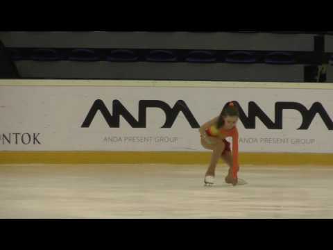 2016 Santa Claus Cup: Ilaria KAISER (ITA) - FS Cubs Girls 2006 Free dance