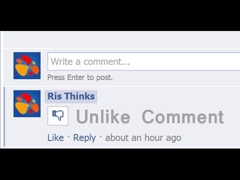 Now Available Facebook Unlike Button