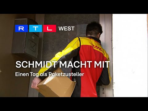 Schmidt macht mit: Einen Tag als Paketzusteller | RTL WEST