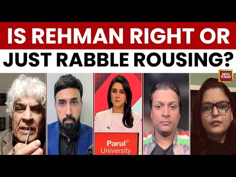 India Today Debate: Is AR Rehman Right Or Just Rabble Rousing? | AR Rehman Interview Controversy